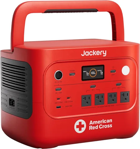 Vista 14 de Jackery HomePower 2000 Plus v2 y 2 baterías y 2 x 200 W, 2048 Wh, 2400 W