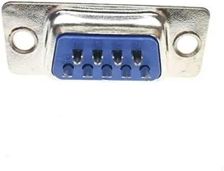 Vista 2 de 10 unids/lote RS232 puerto serie paralelo DB9 9 Pin D Sub hembra soldadura conector DB9 enchufe COM adaptador