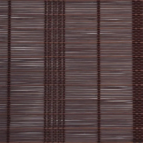 Vista 28 de LazBlinds - Cortinas romanas de bambú personalizadas sin cordón, tratamiento de ventana con filtro de luz, persianas enrollables de bambú retro