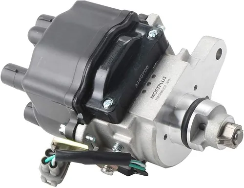 Vista 7 de MOSTPLUS Distribuidor de encendido compatible con Toyota Celica Corolla Prizm 4 pines 1995-1997 19050-16030 94855714