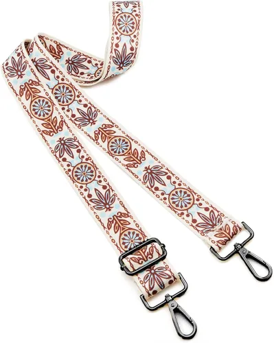 Vista 124 de ZOOEASS Hebillas de níquel Correa ancha para el hombro ajustable de repuesto para cinturón de pistola, hebilla de guitarra estilo bandolera