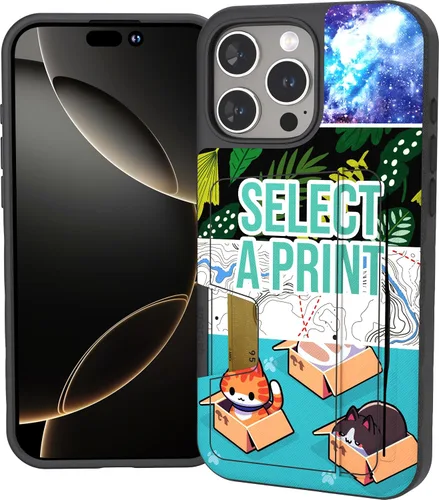 Vista 23 de Smartish Funda tipo cartera para iPhone 11 Pro - Wallet Slayer Vol. 2 [soporte protector delgado] tarjetero (seda) - Black Tie Affair