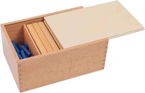 Vista 3 de Adena Montessori Math Materials 1-10 Clavijas de conteo - Divertido y educativo juego de números para niños pequeños