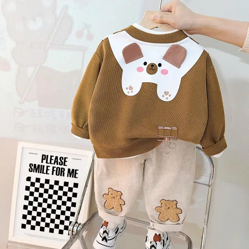 Vista 2 de Nomi&Me Baby Toddler Sweatshirt Sets Fall Spring Outfits Collection