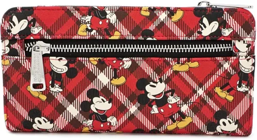 Vista 2 de Loungefly x Mickey Mouse - Cartera a cuadros