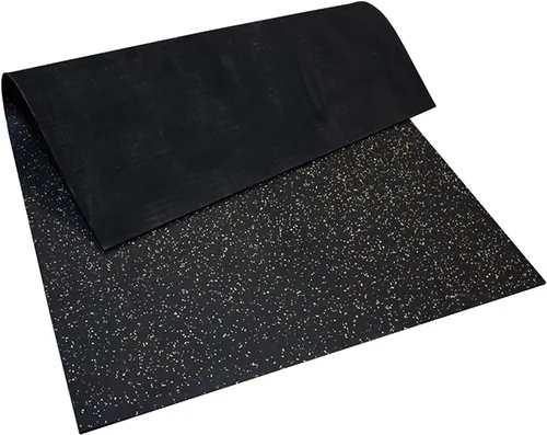 Vista 2 de Alfombrillas de goma para el gimnasio de alta calidad con rollo de goma vulcanizada.