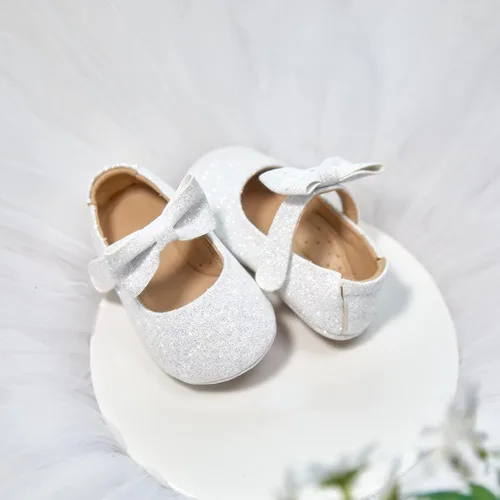 Vista 3 de Felix & Flora Zapatos de bebé de suela suave, zapatos de caminar para bebé, mocasines de goma para ballet