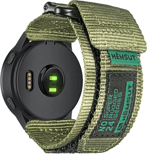 Vista 7 de Correas de reloj compatibles con Amazfit, correa deportiva de nailon resistente con diseño de bucle tejido para Amazfit GTR 2e/GTR 2/GTR 3 Pro/GTR