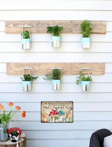 Vista 3 de Artlunar Divertido letrero de flores de jardín para exteriores, decoración artística, regalo de jardinería humorístico para mujeres entusiastas, 12