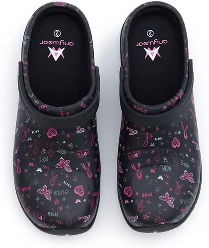 Vista 4 de Anywear Zone - Zapatos de enfermera para hombre y mujer, antideslizantes, para cuidado de la salud, jardinería y servicio de alimentos