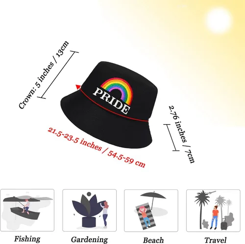 Vista 4 de Sombrero de pescador, sombrero de pescador, sombrero de viaje para playa, sombrero de sol para hombres y mujeres