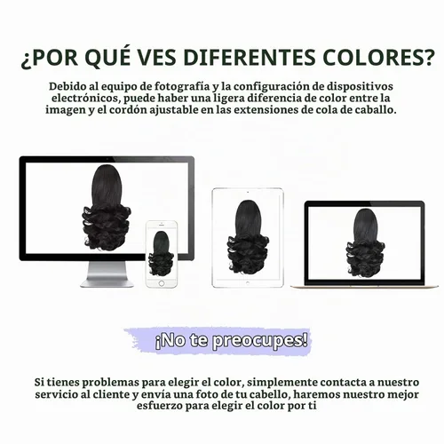 Vista 6 de extensión de cola de caballo, extensión de pelo con pinza de 12" cola de caballo rizada corta Extensión de pelo sintético de aspecto natural
