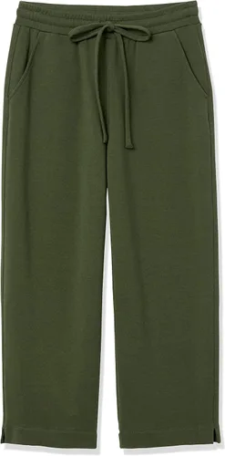Vista 6 de Daily Ritual Pantalón de rizo de algodón y modal de gran tamaño para mujer
