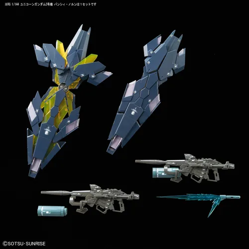 Vista 4 de Bandai Hobby - Gundam UC - #27 Unicorn Gundam 02 Banshee Norn RG 1/144 Kit