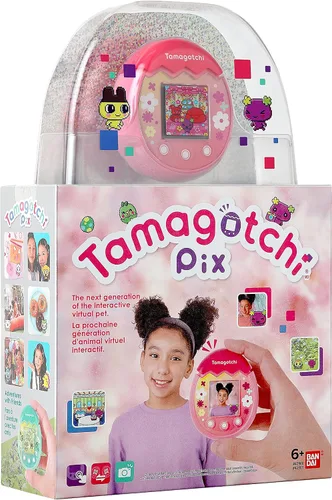 Vista 9 de Tamagotchi Pix (42901) - Floral (rosa)