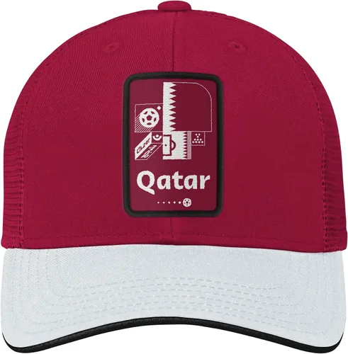 Vista 33 de Outerstuff Sombrero de malla Procrown con mosaico de contraste para la Copa Mundial de la FI verde-blanco