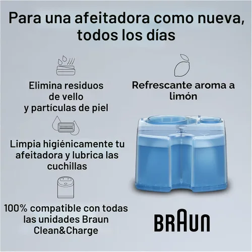 Vista 3 de Braun - Cartuchos de recambio CCR, 4 unidades, cartuchos Clean & Renew