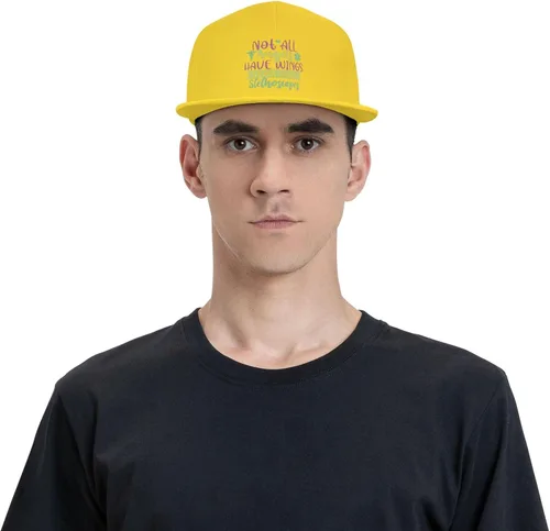 Vista 7 de Not All Angel Have Wings Some Have Stethoscpes Hat Adjustable Funny Fashion Baseball Cap for Men Women