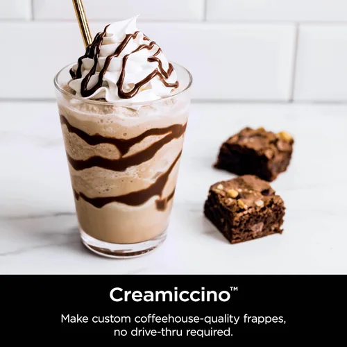Vista 19 de Ninja CREAMi Deluxe - Máquina para hacer helados y postres congelados, incluye (4) recipientes de tamaño familiar de 24 oz, para helado, sorbete