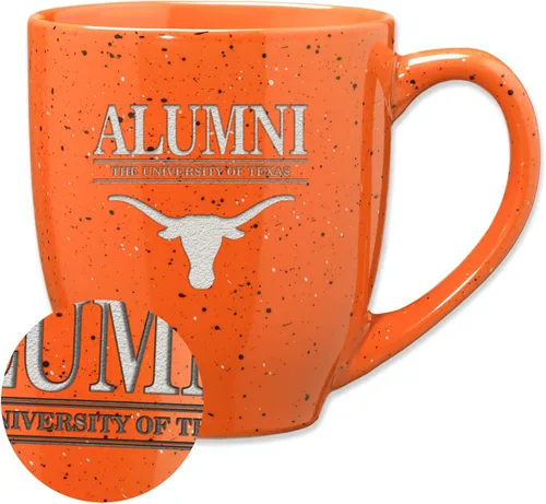 Vista 134 de Rico Industries NCAA Illinois Fighting Illini Alumni - Taza de café de cerámica moteada grabada con láser de 16 onzas