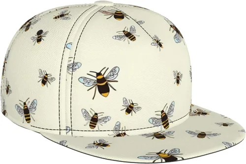 Vista 17 de Cartoon Animal Baseball Cap for Men Women Classic Snapback Hip Hop Flat Bill Brim Adjustable Visor Beach Trucker Hat