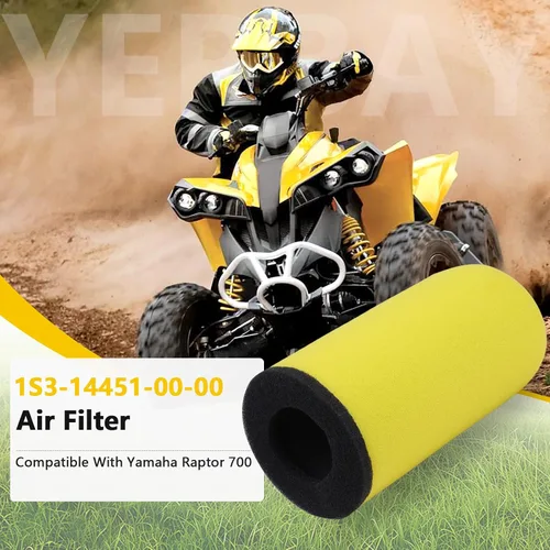 Vista 6 de Filtro de aire Raptor 700 para Yamaha Raptor 700 700R YFM700 YFM700R YFM700RSE YFM700RSP YFM700RYR YFM700RSL YFM700RW Reemplazo 1S3-14451-00-00