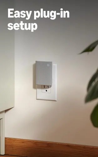 Vista 3 de Amplificador de timbre Ring: audio mejorado para obtener alertas en tiempo real, instalación fácil con enchufe, conectividad de wifi y Bluetooth