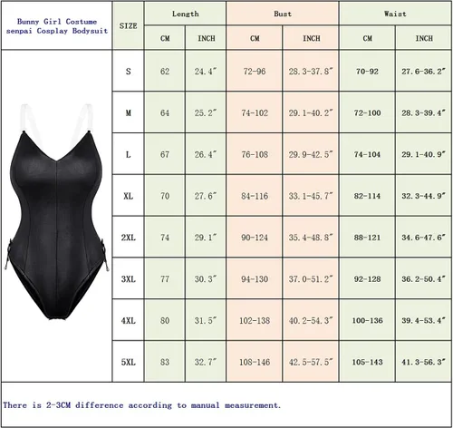 Vista 7 de Conjunto de traje de disfraz de conejito para mujer, una sola pieza, con accesorios, Blanco, L