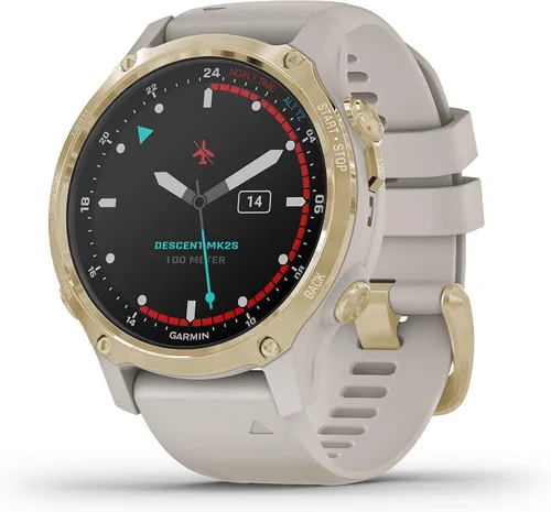 Vista 7 de Garmin Descent Mk2i/Descent T1 Paquete, Reloj de Buceo de Tamaño Pequeño con Integración de Aire, Entrenamiento Multideportivo/Características