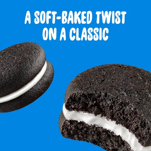 Vista 7 de OREO Cakesters Soft Snack Cakes, 12 paquetes de 5 unidades (60 paquetes de bocadillos en total) 2 pasteles por paquete, envueltos individualmente