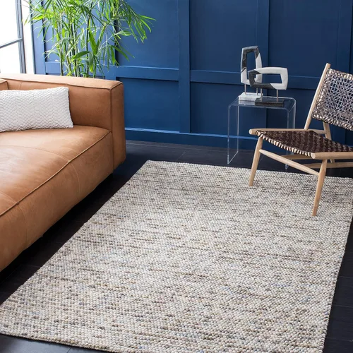 Vista 60 de SAFAVIEH Natura Collection - Alfombra decorativa, 2 x 3 pies, color beige, mezcla de lana hecha a mano, diseño texturizado, ideal para pasillo