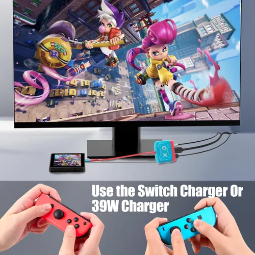 Vista 2 de IQIKU USB Type C to HDMI Adapter, 4K Resolution, Supports Nintendo SwitchSwitch OLED, Laptop Compatible
