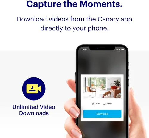 Vista 5 de Canary Complemento de servicio premium (1 año), grabación en la nube de video de 60 días, alertas de movimiento inteligente con videoclips