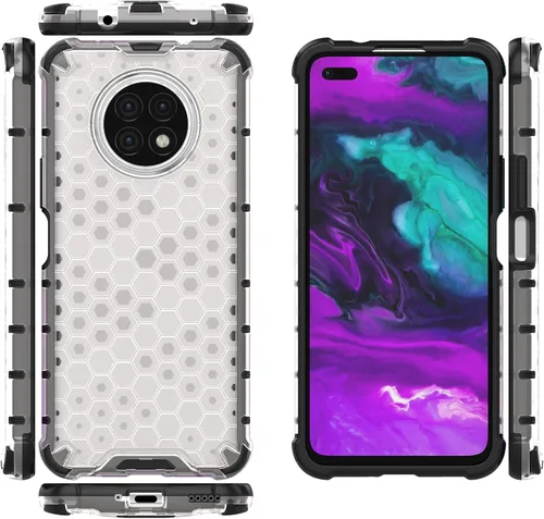 Vista 118 de Funda para Honor Magic3 5G, funda para Honor Magic3 5G Case 2 en 1 Funda para teléfono Negro
