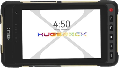 Vista 2 de HUGEROCK X70 Tablet Android resistente 7 pulgadas - 2600nits Tableta GPS de alto brillo para navegación de motocicleta, impermeable a prueba