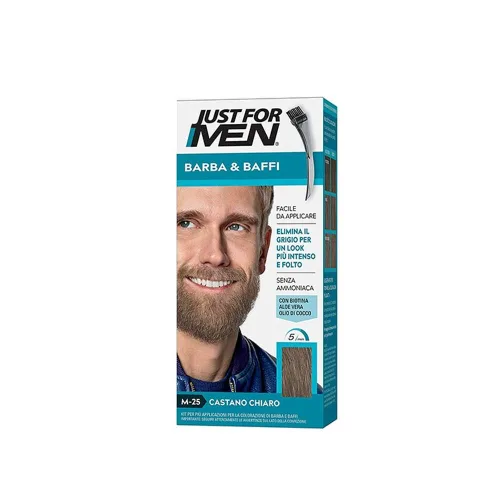 Vista 12 de JUST FOR MEN Gel de color para bigote y barba M-45, marrón oscuro 1 cada uno (paquete de 2)