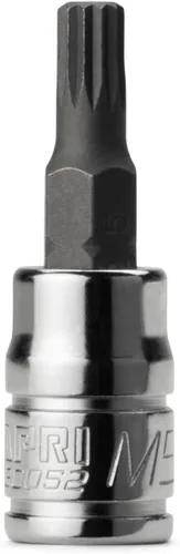 Vista 12 de Capri Tools 30057 XZN Dado de Broca Cuadrada Triple Extra Largo de 4mm con Impulsor de 1/4 Pulgadas