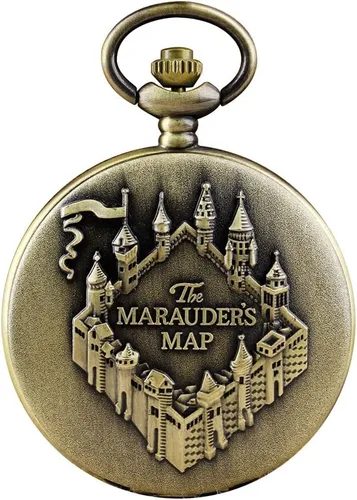 Vista 8 de Reloj de bolsillo de cuarzo para hombre, ojos verdes, forma de caja redonda, collar de bolsillo
