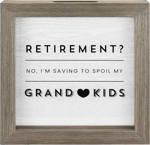 Vista 9 de MCS Hello Weekend Fund Bank Shadowbox, madera negra