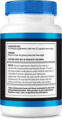 Vista 2 de NutraRize X Vision Cápsulas – Fórmula diaria de apoyo ocular con ingredientes naturales para ayudar a mantener el bienestar visual y la comodidad