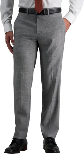 Vista 14 de Haggar Pantalones y Chaquetas de Traje por Separado Jmh Premium Stretch de Corte Entallado para Hombres Negro Sólido