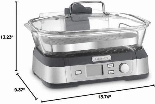 Vista 6 de Cuisinart Vaporizador de vidrio para alimentos, 5 ajustes preprogramados