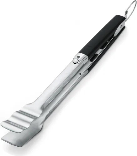 Vista 5 de Weber 6317 Pinzas para parrilla, negro/plata, 16.0 in*1.6 in*1.7 in