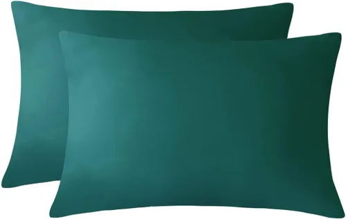 Vista 12 de Funda de almohada de lujo para niños pequeños de 12 x 16 pulgadas, 100% algodón egipcio de 800 hilos, funda de almohada suave y pequeña