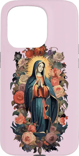 Vista 14 de Funda para iPhone 16 Nuestra Señora de Guadalupe Virgen María Virgen De Guadalupe