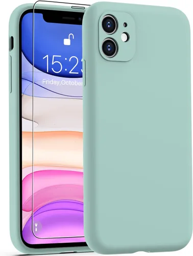 Vista 18 de Goodon Funda para iPhone 11 Pro con protector de pantalla - Protección mejorada de la cámara - Forro de microfibra suave - Funda protectora