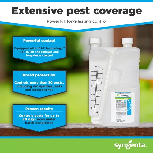 Vista 2 de Syngenta Insecticida Demand CS 32oz