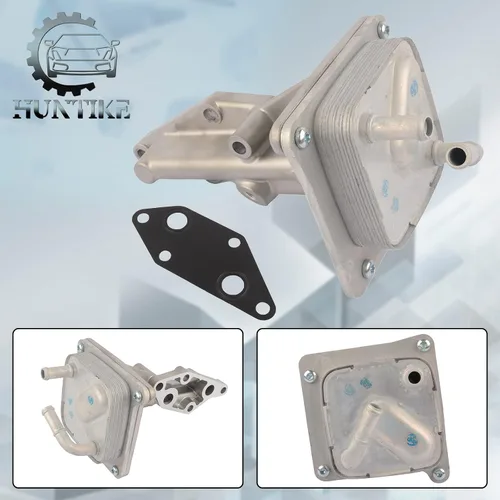 Vista 6 de 21300-JA06A Enfriador de aceite de motor con junta compatible con N-issan Rogue Altima Sentra 2.5L 2007-2013 21304-JA00A