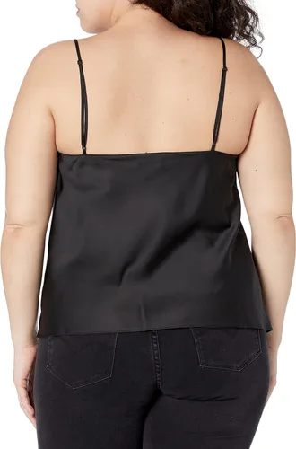 Vista 7 de The Drop Camiseta elástica sedosa con cuello de vaca Christy para mujer