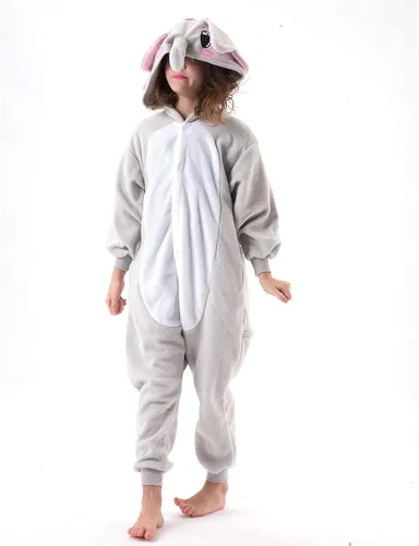 Vista 3 de Beauty Shine Kids Onesie Unisex Child Animal Costume Sleepwear Jumpsuit Christmas Halloween Cosplay Pajamas